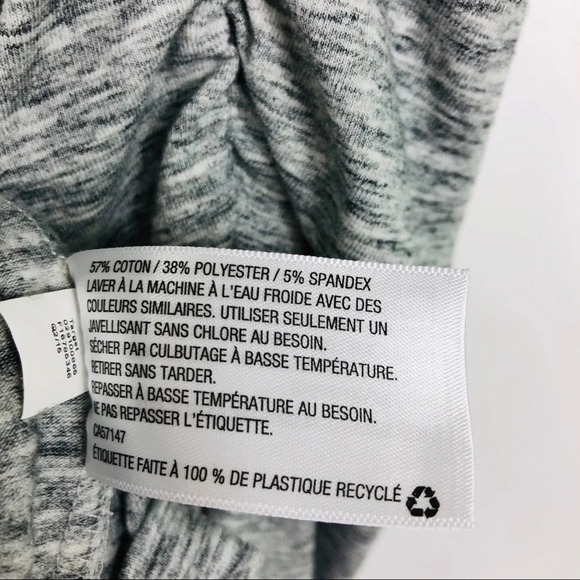 Liz Lange Maternity Space Dye Bodycon Dress Ruched - Picture 6 of 6